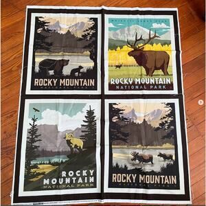 Rocky Mountain National Park Fabric 100% Cotton 36x44" Riley Blake Designs 2019